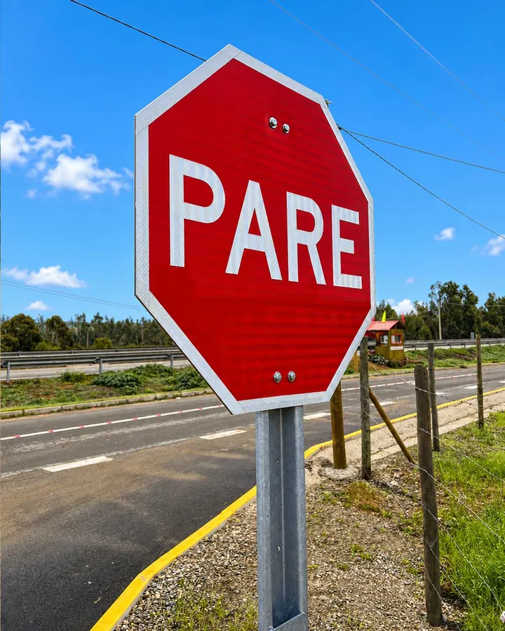 Autopista Ruta 5 Norte — señalética de tránsito