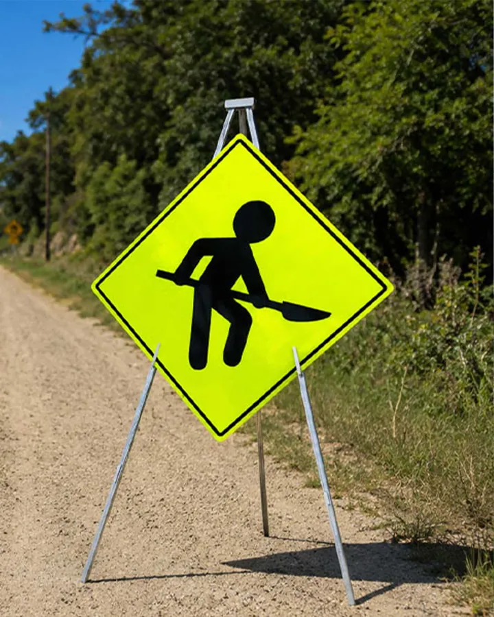 Empresa de obra vial — señalética vial